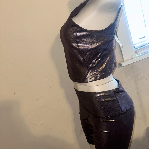 Rare Metallic lululemon Two-Piece Set - Picture 2 of 4
